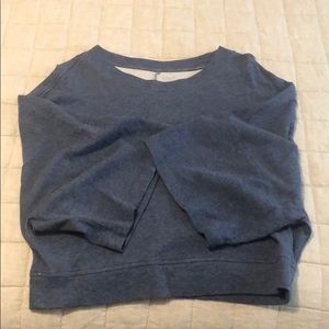 3/4 sleeve crop tee